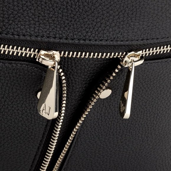 ARMANI JEANS Backpack for Women. Black main image 8
